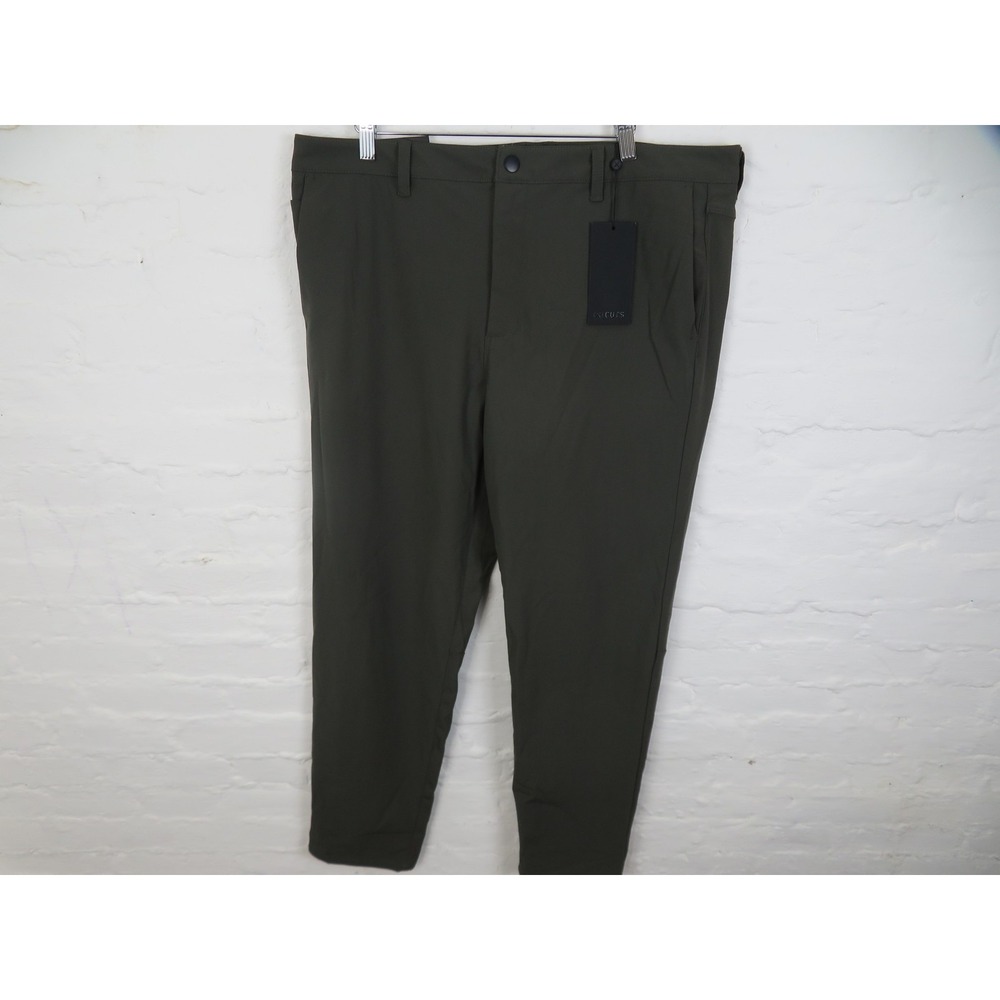 Cuts AO Pant Men 38x32 Slate Green VersaKnit Chino Dress Casual Performance Golf